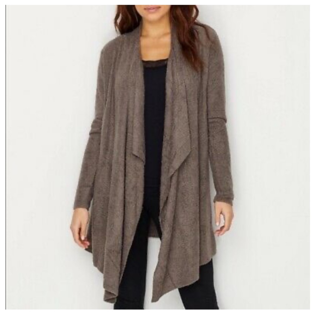 Barefoot Dreams CozyChic Lite® Island Wrap In Cocoa Size XXS/XS